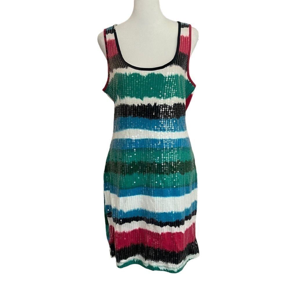 Carlalite Women's  Sequin Sleeveless Dress Size L​​​